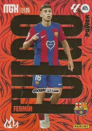 Sticker Fermín - LaLiga 2024-2025. Megacracks
 n. P379 - Panini