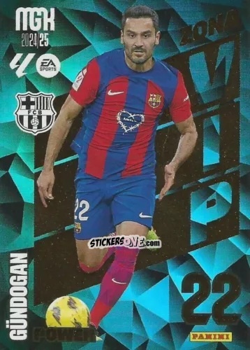 Sticker Gündogan - LaLiga 2024-2025. Megacracks
 n. P394 - Panini