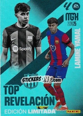 Sticker Lamine Yamal - LaLiga 2024-2025. Megacracks
 n. LE-LY - Panini