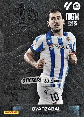 Cromo Oyarzabal - LaLiga 2024-2025. Megacracks
 n. SOB-O - Panini