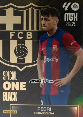 Sticker Pedri - LaLiga 2024-2025. Megacracks
 n. SOB-P - Panini