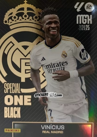 Sticker Vinícius - LaLiga 2024-2025. Megacracks
 n. SOB-V - Panini