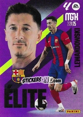 Sticker Lewandowski - LaLiga 2024-2025. Megacracks
 n. 8 - Panini