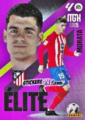 Sticker Morata - LaLiga 2024-2025. Megacracks
 n. 10 - Panini
