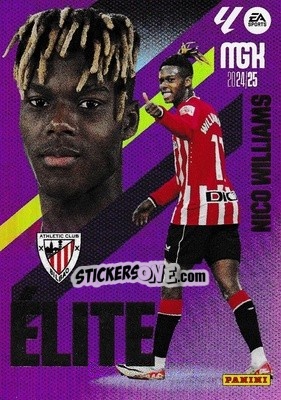 Sticker Nico Williams - LaLiga 2024-2025. Megacracks
 n. 11 - Panini