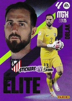 Sticker Oblak - LaLiga 2024-2025. Megacracks
 n. 12 - Panini