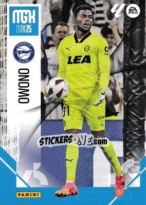 Sticker Owono - LaLiga 2024-2025. Megacracks
 n. 21 - Panini