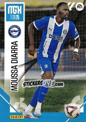 Sticker Moussa Diarra - LaLiga 2024-2025. Megacracks
 n. 25 - Panini