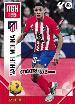 Sticker Nahuel Molina - LaLiga 2024-2025. Megacracks
 n. 58 - Panini