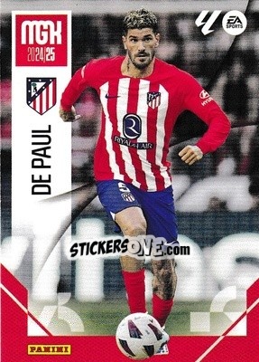 Sticker De Paul - LaLiga 2024-2025. Megacracks
 n. 63 - Panini