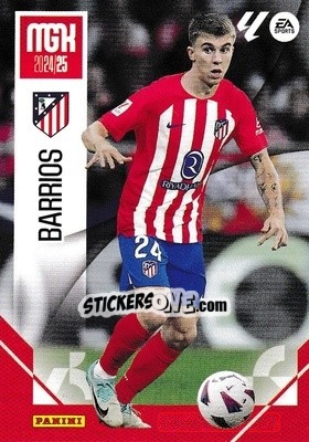 Figurina Barrios - LaLiga 2024-2025. Megacracks
 n. 67 - Panini