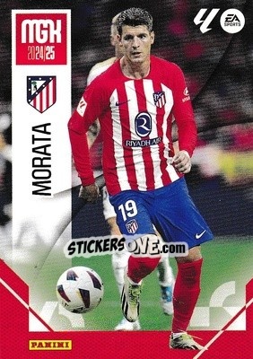 Sticker Morata - LaLiga 2024-2025. Megacracks
 n. 72 - Panini