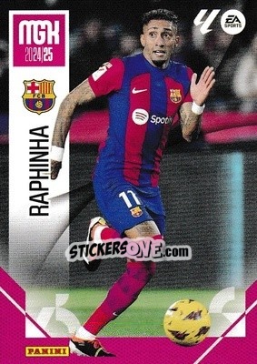 Sticker Raphinha - LaLiga 2024-2025. Megacracks
 n. 87 - Panini