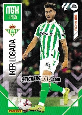 Sticker Iker Losada - LaLiga 2024-2025. Megacracks
 n. 106bis - Panini
