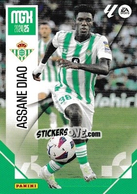 Sticker Assane Diao - LaLiga 2024-2025. Megacracks
 n. 107 - Panini