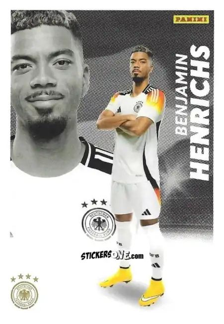 Sticker Benjamin Henrichs - DFB Team-Set 2024
 n. BA-04 - Panini