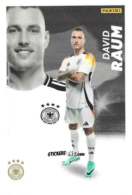 Cromo David Raum - DFB Team-Set 2024
 n. BA-08 - Panini
