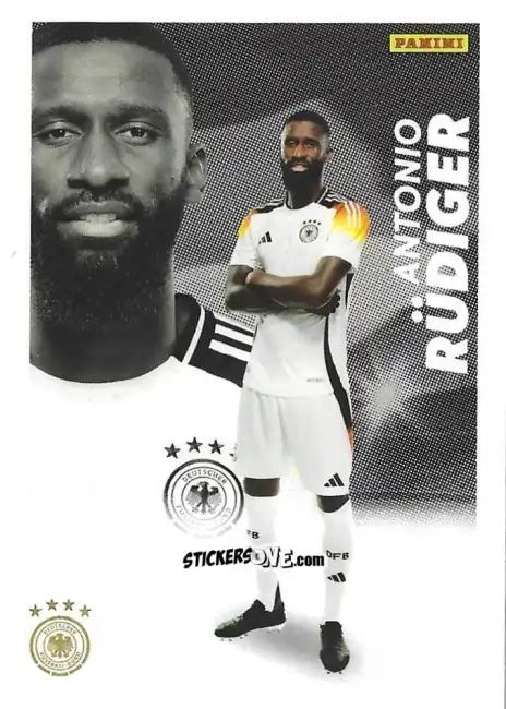 Cromo Antonio Rüdiger - DFB Team-Set 2024
 n. BA-09 - Panini
