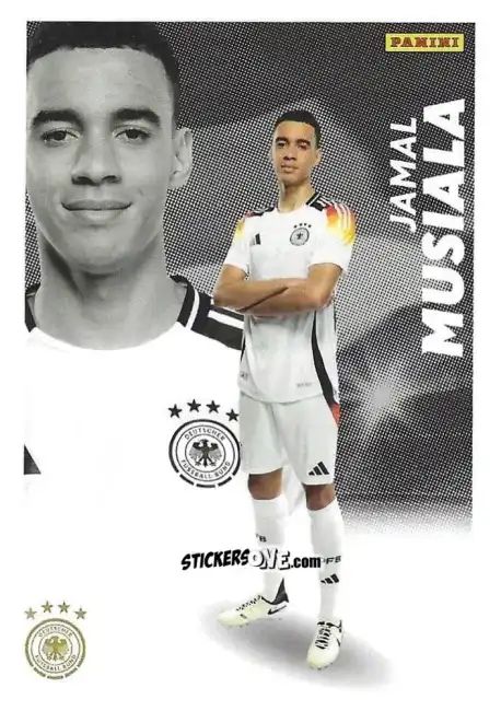 Cromo Jamal Musiala - DFB Team-Set 2024
 n. BA-20 - Panini