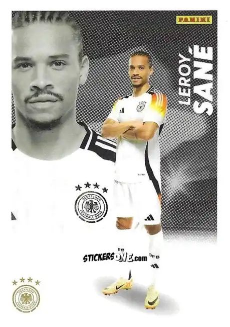 Cromo Leroy Sané - DFB Team-Set 2024
 n. BA-21 - Panini