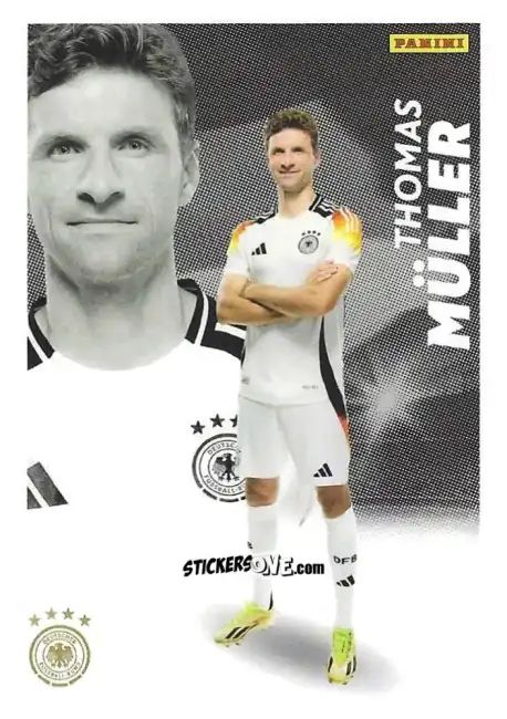 Sticker Thomas Müller - DFB Team-Set 2024
 n. BA-25 - Panini