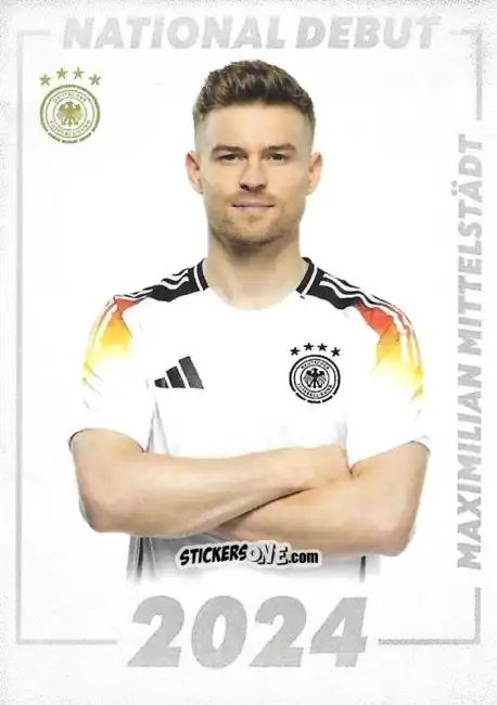 Sticker Maximilian Mittelstädt - DFB Team-Set 2024
 n. DEB-07 - Panini