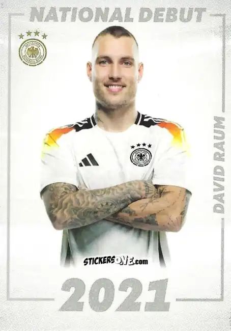Cromo David Raum - DFB Team-Set 2024
 n. DEB-08 - Panini