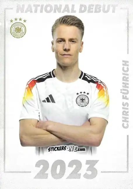 Sticker Chris Führich - DFB Team-Set 2024
 n. DEB-13 - Panini