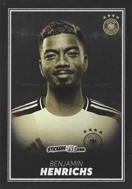 Sticker Benjamin Henrichs - DFB Team-Set 2024
 n. FOC-04 - Panini