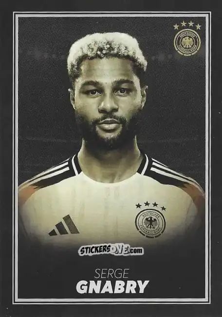 Cromo Serge Gnabry - DFB Team-Set 2024
 n. FOC-14 - Panini