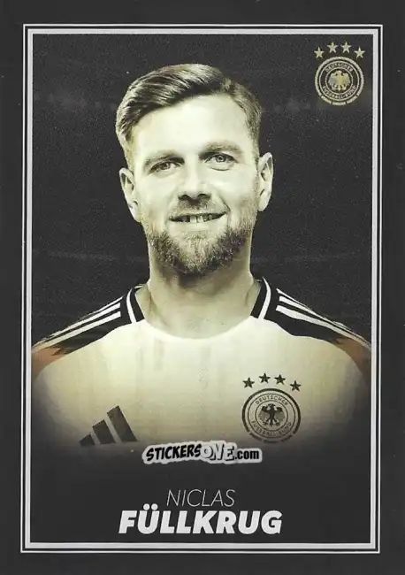 Sticker Niclas Füllkrug - DFB Team-Set 2024
 n. FOC-23 - Panini