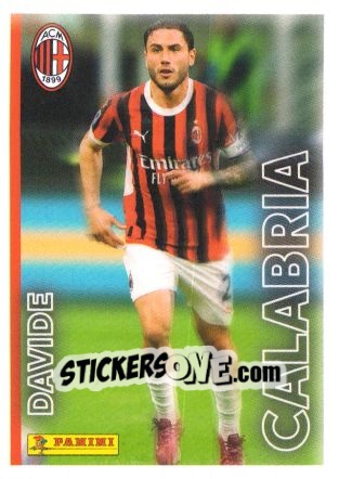 Sticker Davide Calabria - Calciatori 2024-2025 Anteprima
 n. 163 - Panini