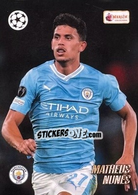 Sticker Matheus Nunes - Heritage UEFA Club Competitions 2023-2024
 n. 2 - Topps Merlin