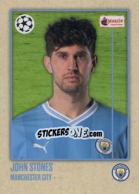 Sticker John Stones - Heritage UEFA Club Competitions 2023-2024
 n. 15 - Topps Merlin