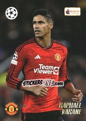 Sticker Raphaël Varane - Heritage UEFA Club Competitions 2023-2024
 n. 20 - Topps Merlin
