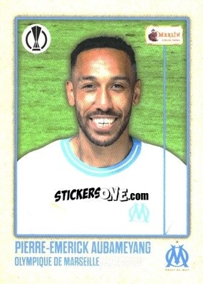 Sticker Pierre-Emerick Aubameyang - Heritage UEFA Club Competitions 2023-2024
 n. 22 - Topps Merlin