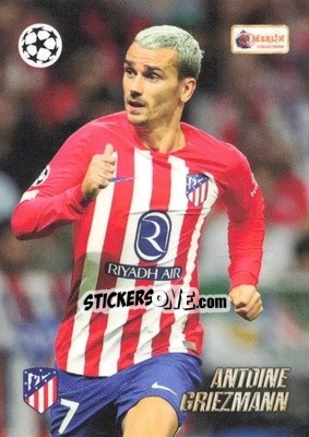 Sticker Antoine Griezmann - Heritage UEFA Club Competitions 2023-2024
 n. 28 - Topps Merlin