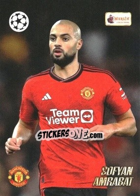 Sticker Sofyan Amrabat - Heritage UEFA Club Competitions 2023-2024
 n. 32 - Topps Merlin