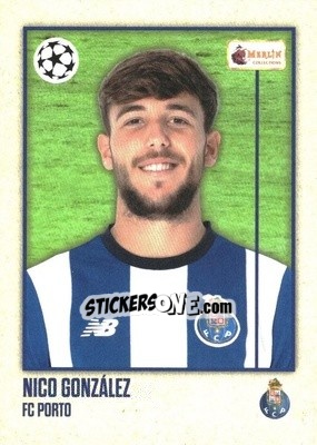 Sticker Nico González - Heritage UEFA Club Competitions 2023-2024
 n. 33 - Topps Merlin