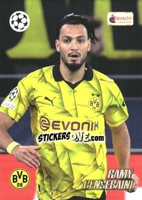Sticker Ramy Bensebaini - Heritage UEFA Club Competitions 2023-2024
 n. 36 - Topps Merlin
