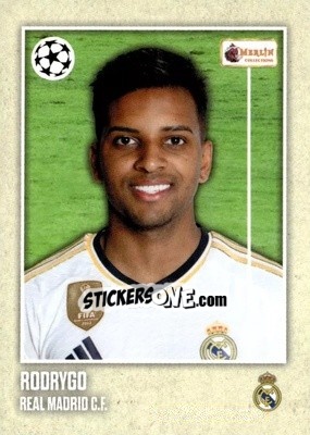 Sticker Rodrygo - Heritage UEFA Club Competitions 2023-2024
 n. 42 - Topps Merlin