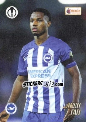 Sticker Ansu Fati - Heritage UEFA Club Competitions 2023-2024
 n. 53 - Topps Merlin