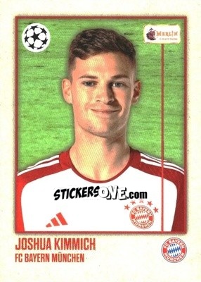 Sticker Joshua Kimmich - Heritage UEFA Club Competitions 2023-2024
 n. 55 - Topps Merlin