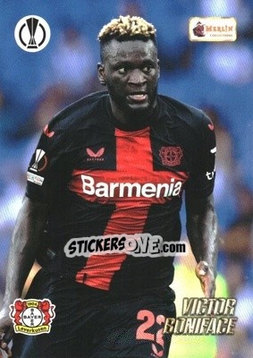 Sticker Victor Boniface - Heritage UEFA Club Competitions 2023-2024
 n. 61 - Topps Merlin