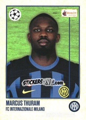Sticker Marcus Thuram - Heritage UEFA Club Competitions 2023-2024
 n. 62 - Topps Merlin