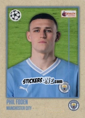 Sticker Phil Foden - Heritage UEFA Club Competitions 2023-2024
 n. 64 - Topps Merlin