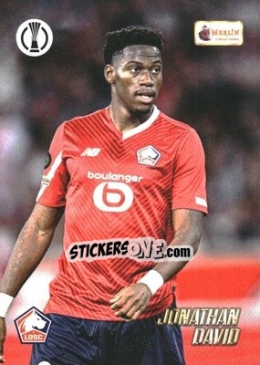 Sticker Jonathan David - Heritage UEFA Club Competitions 2023-2024
 n. 78 - Topps Merlin