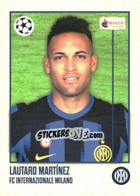 Sticker Lautaro Martínez - Heritage UEFA Club Competitions 2023-2024
 n. 79 - Topps Merlin