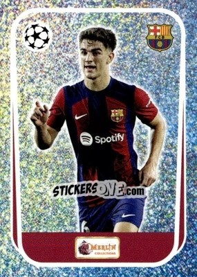 Sticker Gavi - Heritage UEFA Club Competitions 2023-2024
 n. 101 - Topps Merlin