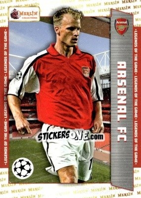 Sticker Dennis Bergkamp - Heritage UEFA Club Competitions 2023-2024
 n. 109 - Topps Merlin